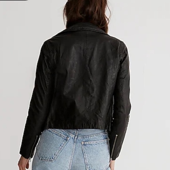 Madewell Italian Leather Moto Jacket - Picture 4 of 5